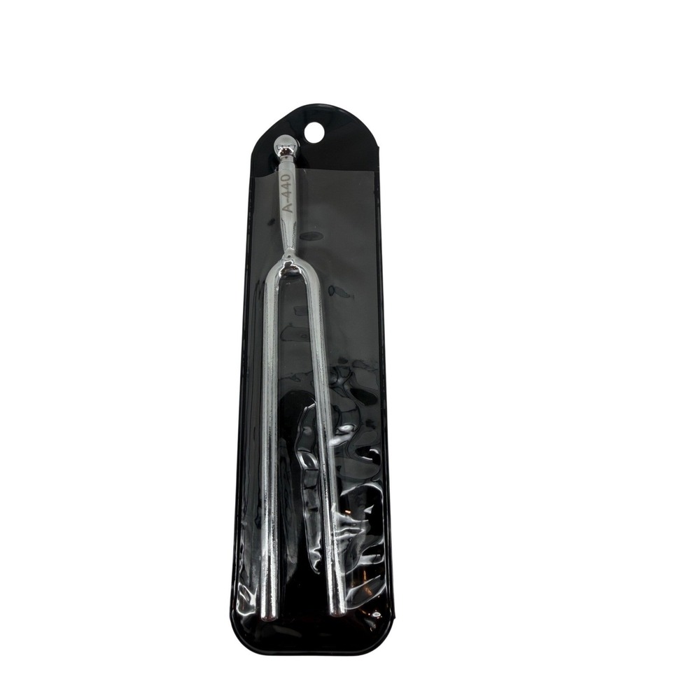 New Subang A 440 Hz Standard Tuning‎ Fork with Case SU0061 Silver Chrome Steel - Picture 4 of 6